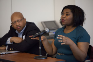 Sacoby Wilson and Marissa Evans at PDD 2016. Photo by Rich Press