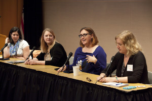 Panelists offer tips for breaking into new markets. Photo by Rich Press